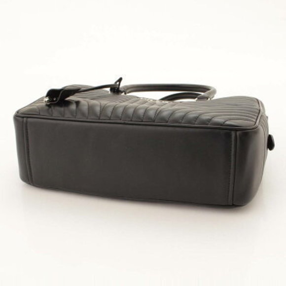 Prada Dianagram Quilted Handbag Black - Picture 4 of 10